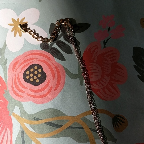 Nwot gold tree dainty charm necklace - Picture 3 of 3